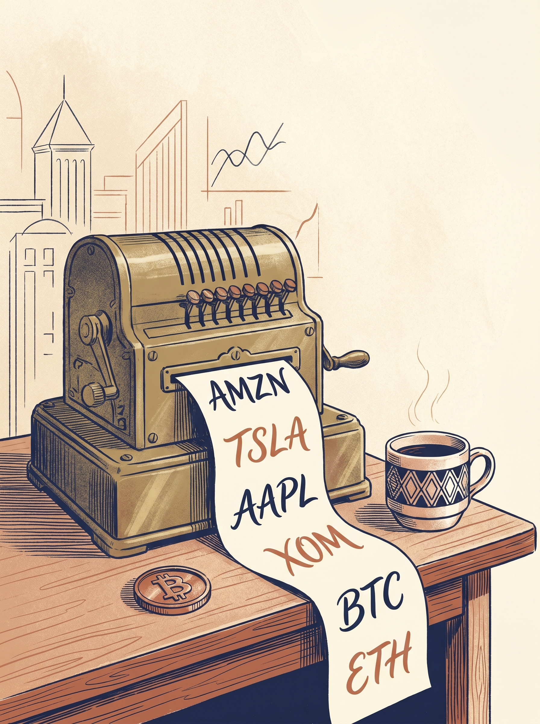 Vintage aandelencertificaat — beeld van crypto-aandelen (MSTR, COIN) voor de Nederlandse belegger